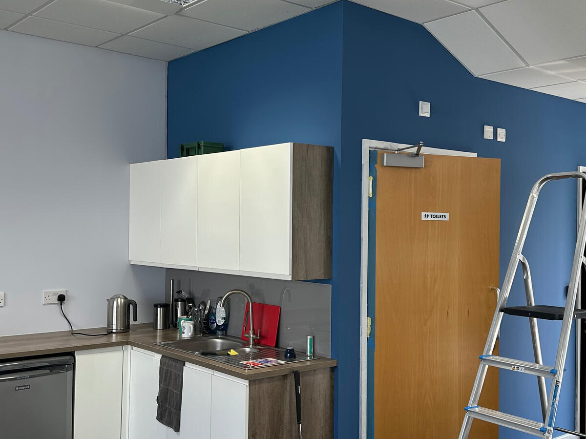 Commercial office in Buckingham redecorated Commercial office in Buckingham redecorated